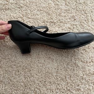 Black choir/performance shoes